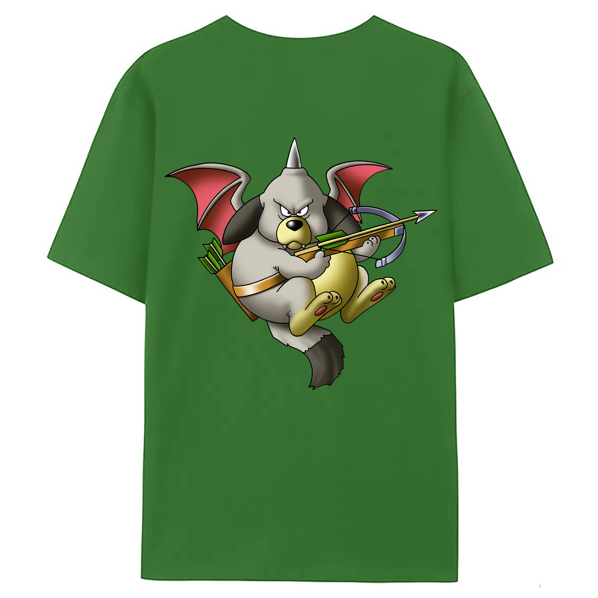 （画像用） ドラゴンクエスト Doragon Kuesuto Dragon Quest レディース半袖Tシャツ(バックプリント)
